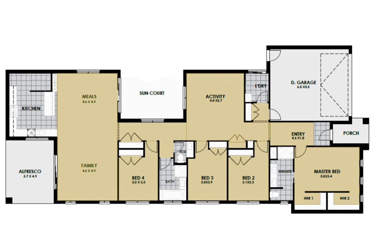 Panorama Estate - Morwell - Lot 24 Floorplan