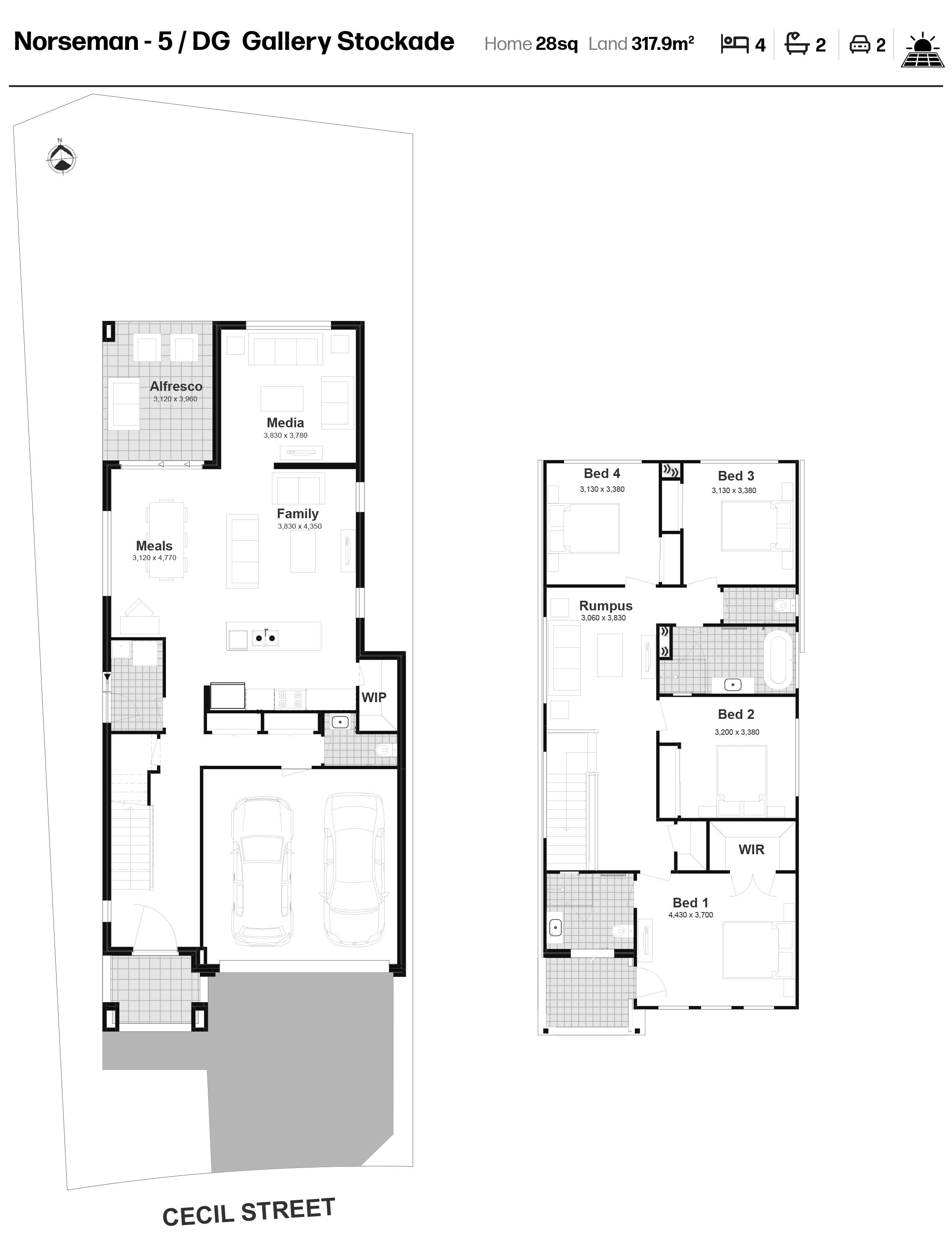 Redgum Rise Estate - Oakville - Lot 313 Floorplan