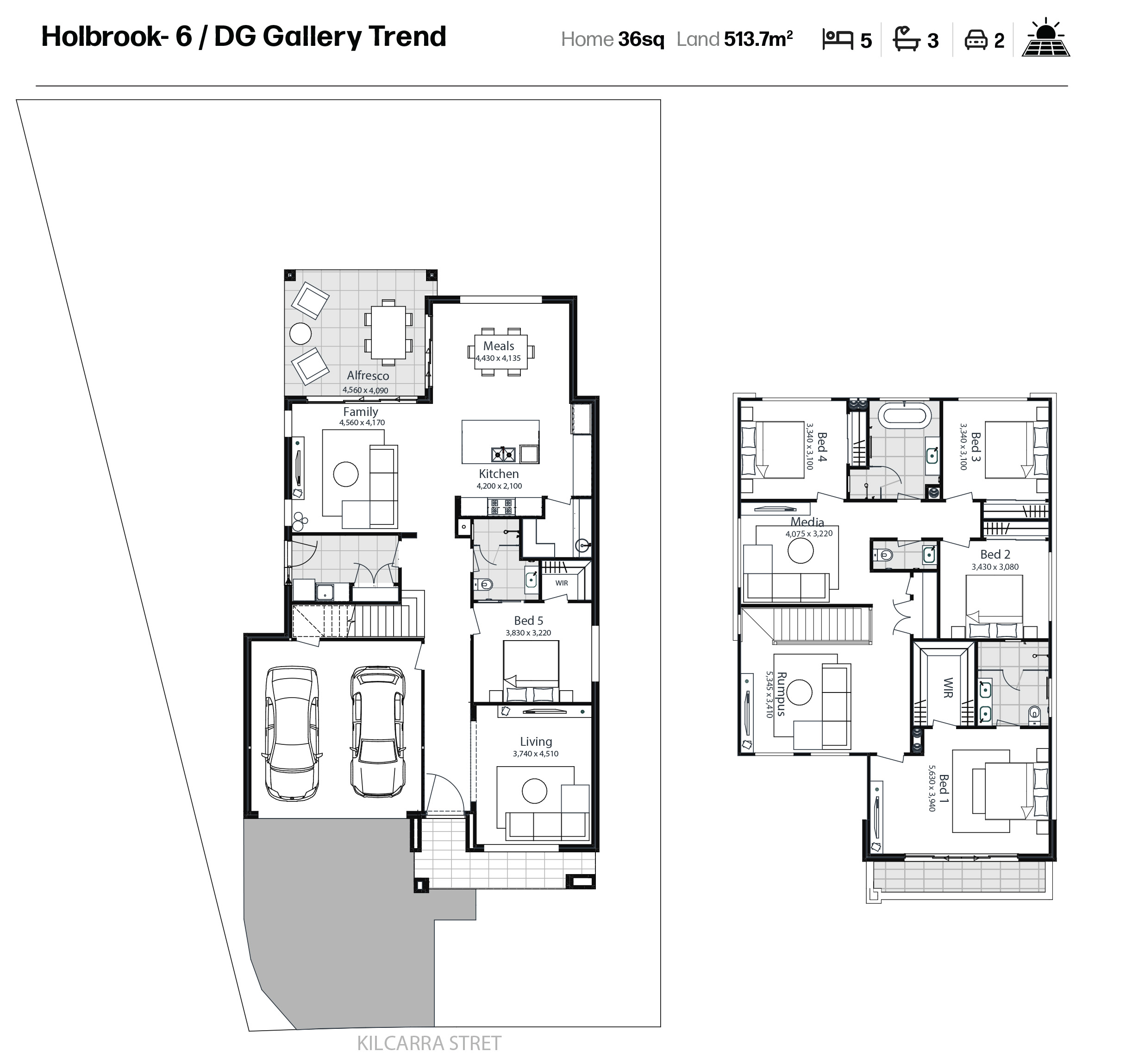 Sophia Waters Estate - Chisholm - Lot 311 Floorplan
