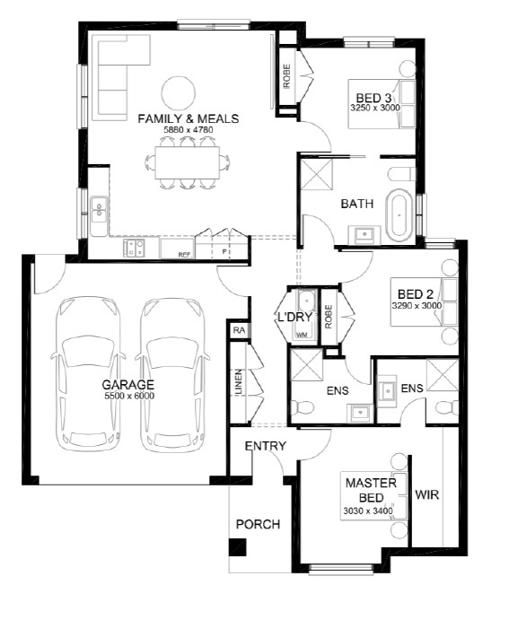 Stablewood Estate - Benalla - Lot 29 Floorplan