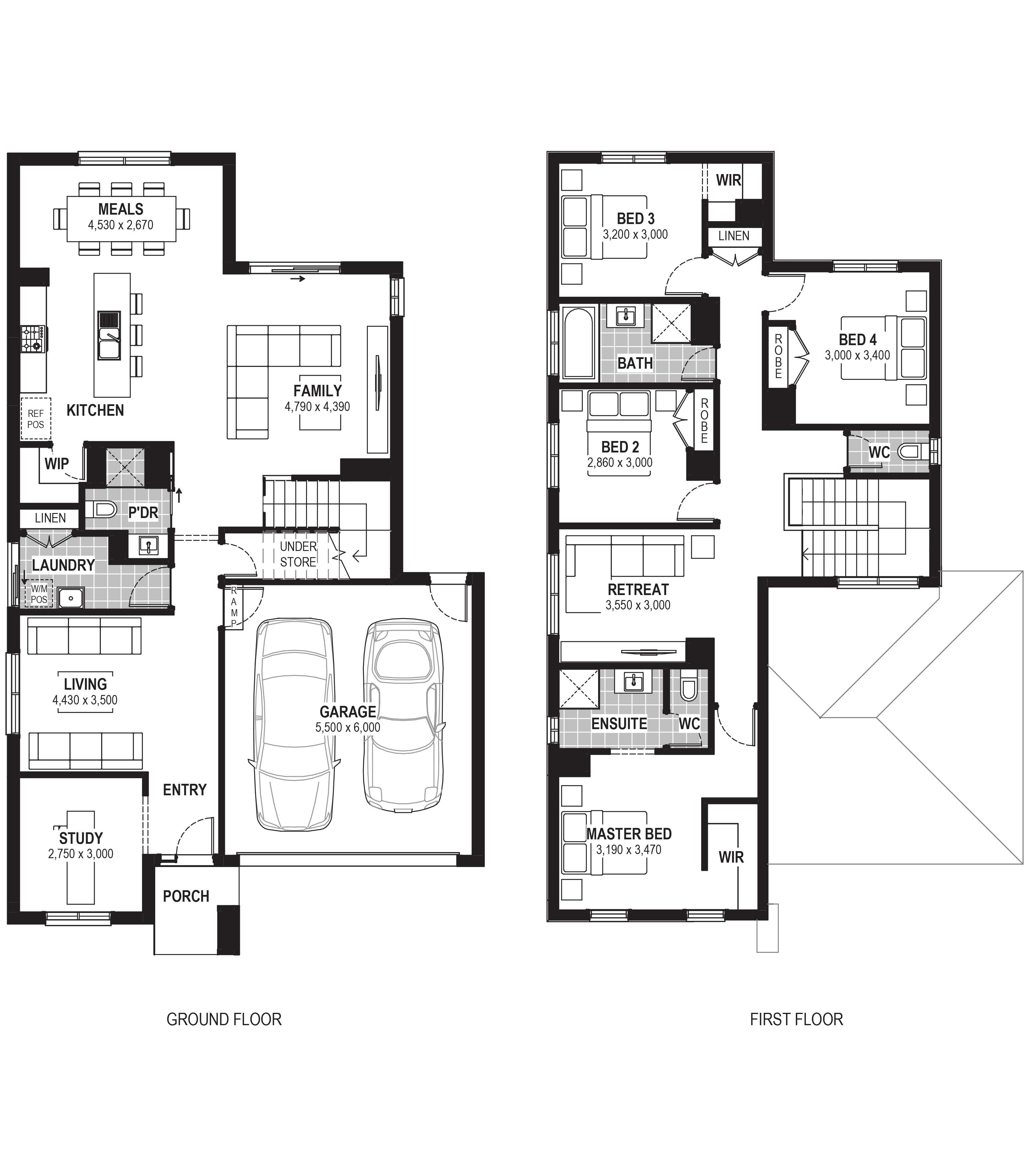 Verve Estate - Clyde North - Lot 118 Floorplan
