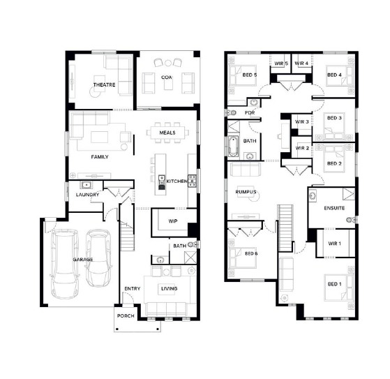 WestWood Estate - Fraser Rise - Lot 1819 Floorplan