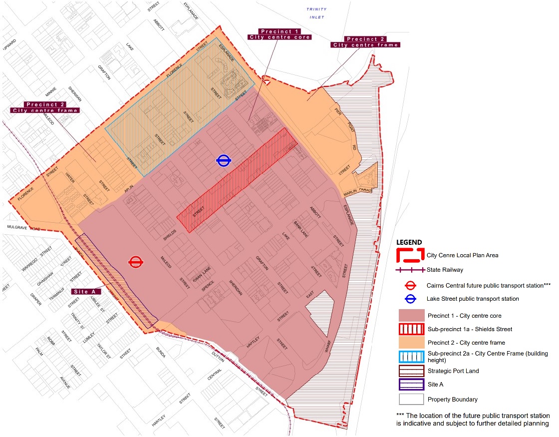 Cairns - City Centre - Council Mapping