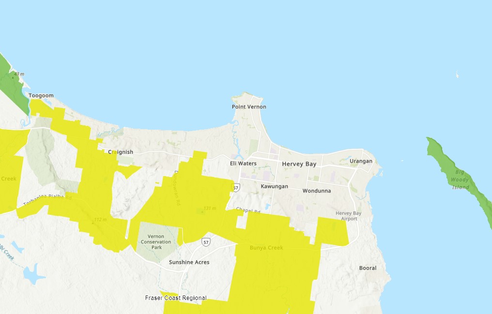 Hervey Bay, QLD – Agriculture Areas - Draft Wide Bay Wide Bay Burnett Regional Plan