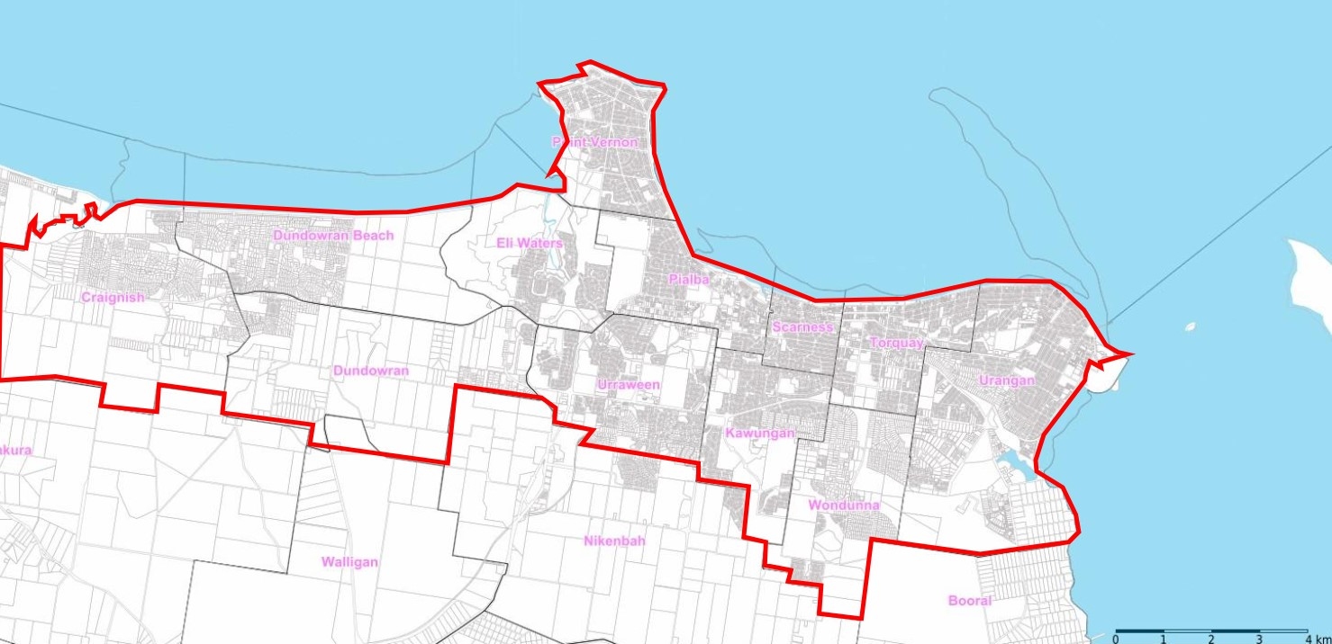 Hervey Bay, QLD - Suburb Location