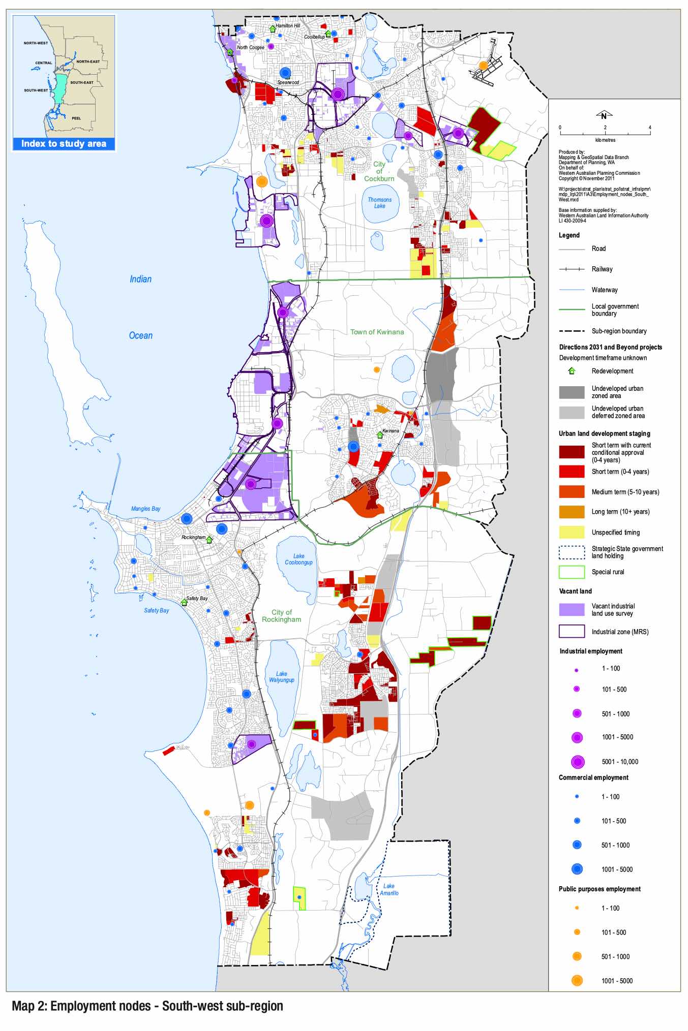 Perth South West Land Development Zones