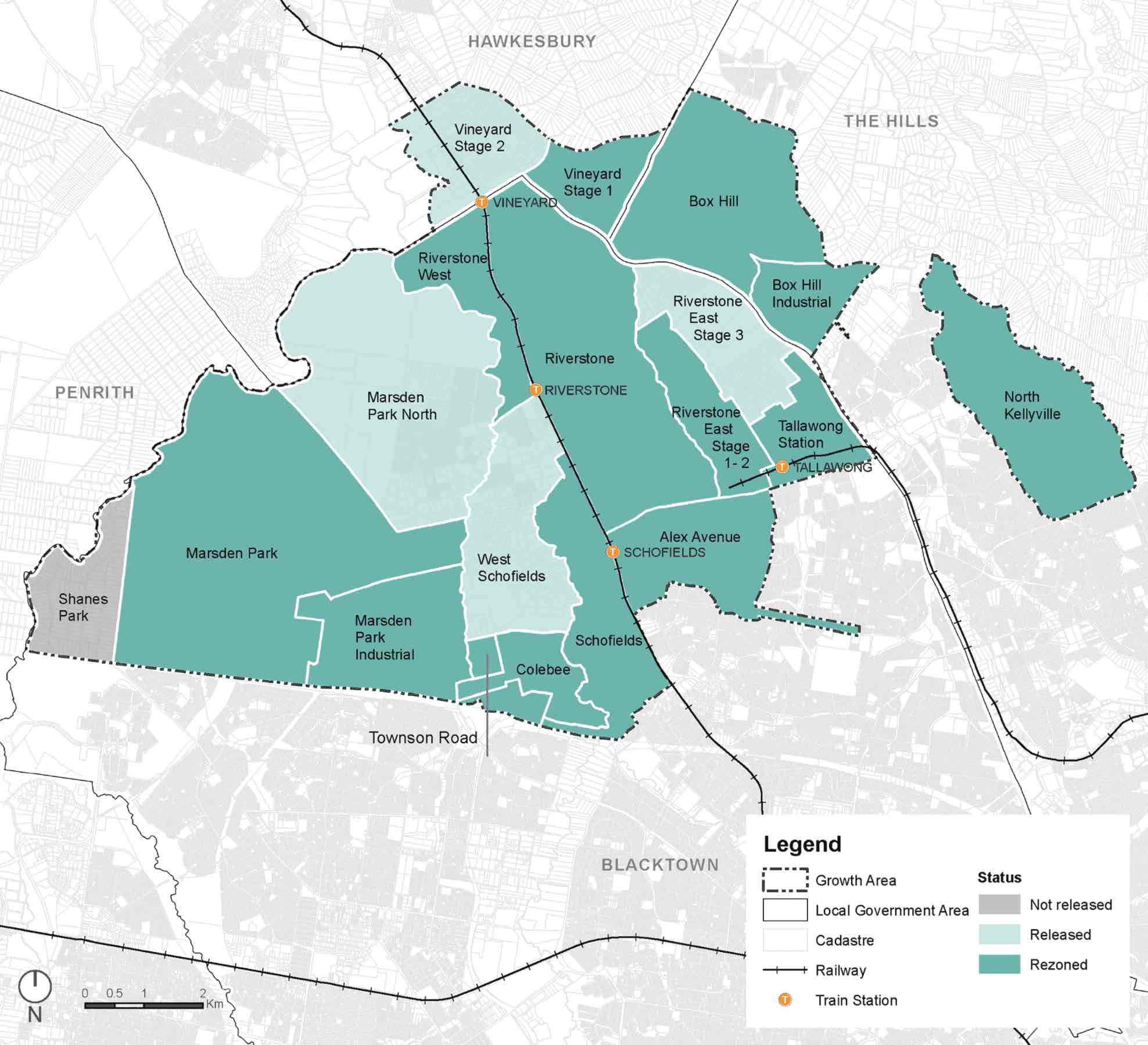 Sydney North West Growth Area - planning.nsw.gov.au¹