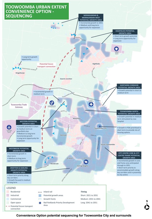 Toowoomba Urban Extent Convenience Option